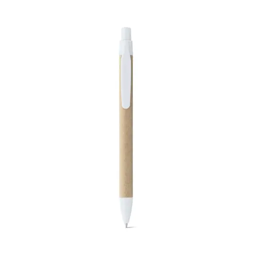 REMI. Kraft paper ball pen with clip REMI. Kraft paper ball pen with clip
