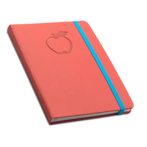 Notebook A5 - Apple leather