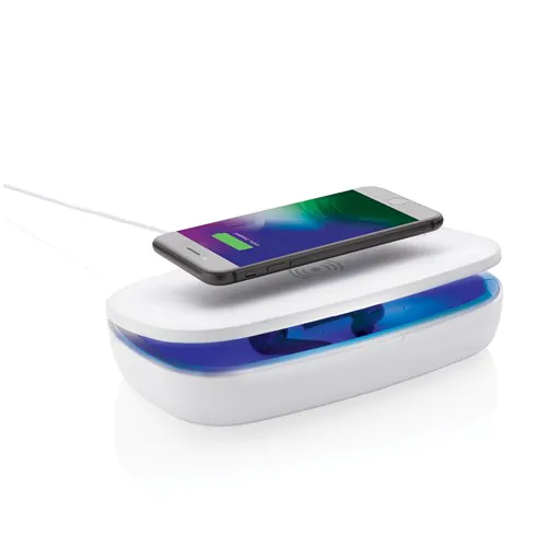 UV-C steriliser box with 5W wireless charger UV-C steriliser box with 5W wireless charger