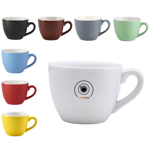 Porcelain Bowl Shaped Cup (90ml) - Fits Saucer C6612