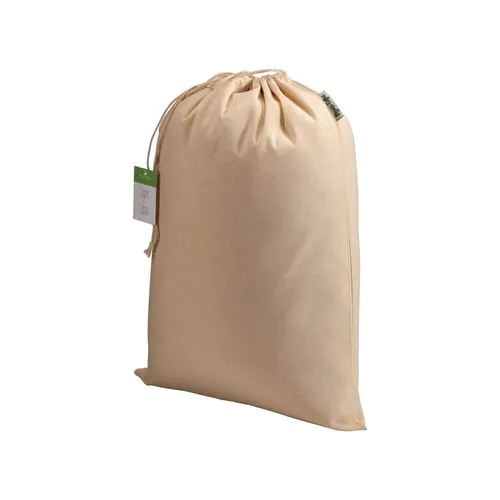 Pochon cadeau en coton organique, 140 g/m2, 30 x 45 cm