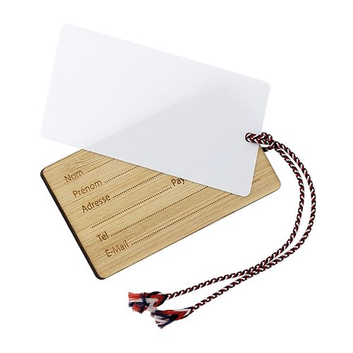 ETIQUETTE BAGAGE BAMBOU/POL FR ETIQUETTE BAGAGE BAMBOU/POL FR