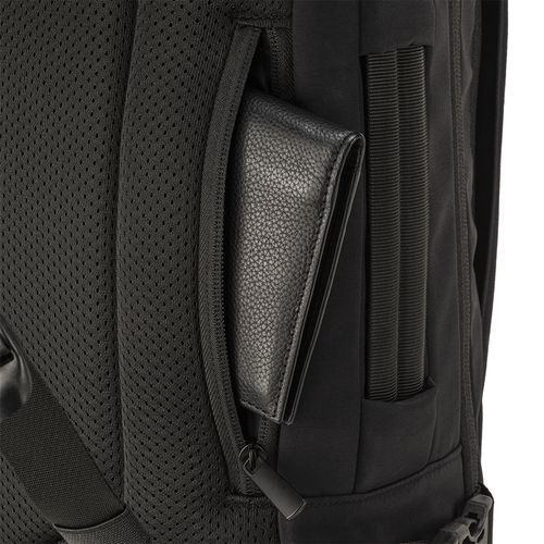 Travel backpack with laptop compartment 15 inch in nylon taslon