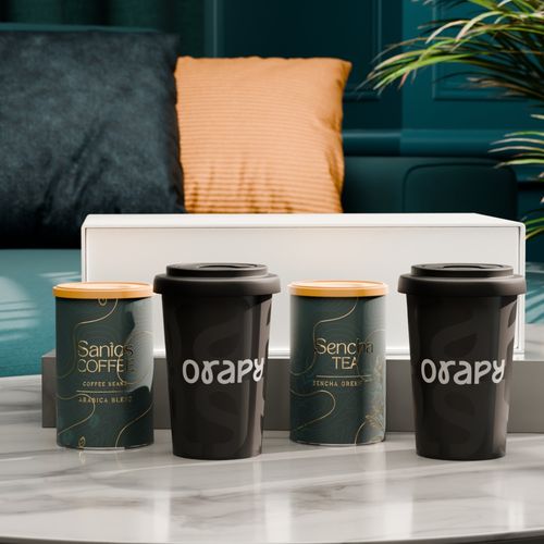 Set Freedom Taste 280ml schwarz satiniert/schwarz Set Freedom Taste 280ml schwarz satiniert/schwarz