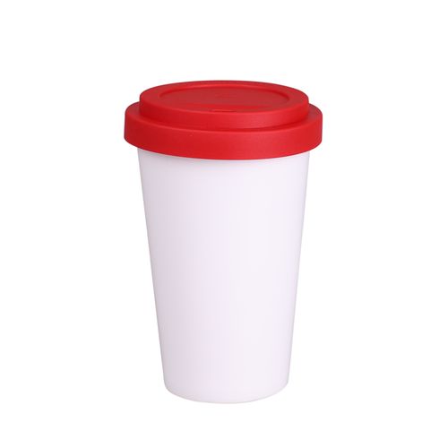 Beker Freedom Classic 280ml wit/rood