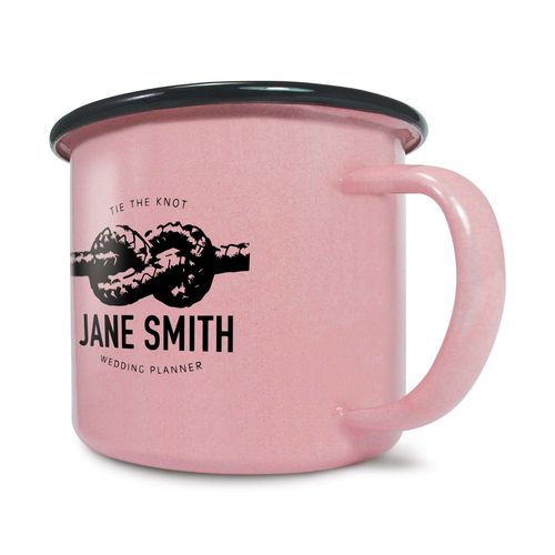 Tasses en émail de qualité supérieure (285ml/10oz) - Couleur