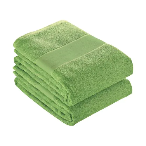100% cotton (300 g/m2) terry towel with a matching polyester strip for printing