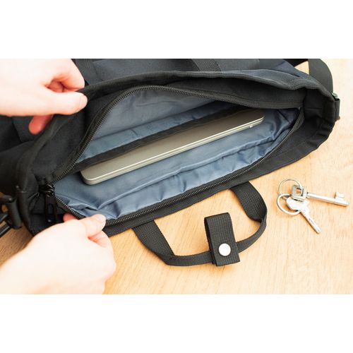 Borsa a tracolla portacomputer da 15 pollici in poliestere 900 D Dean