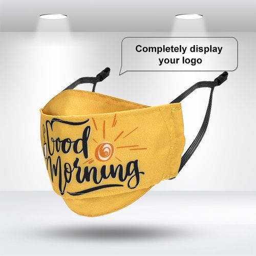 Double Layer 3D Flat-Fold Fabric Face Mask Double Layer 3D Flat-Fold Fabric Face Mask