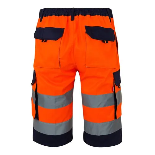 VL HADES. Bermuda bicolore multi-poches (210g/m²), en coton (20%) et polyester (80%) VL HADES. Bermuda bicolore multi-poches (210g/m²), en coton (20%) et polyester (80%)