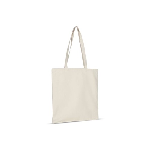 Schoudertas katoen ecru OEKO-TEX® lang 220g/m² 38x42 cm Schoudertas katoen ecru OEKO-TEX® lang 220g/m² 38x42 cm