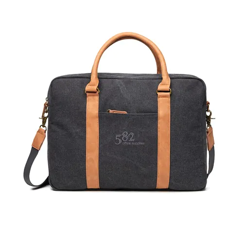 VINGA Bosler RCS recycled canvas computer bag VINGA Bosler RCS recycled canvas computer bag