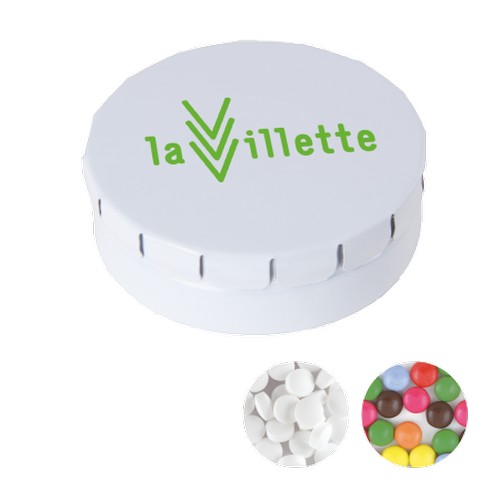 Round Click Tin 45 mm Round Click Tin 45 mm