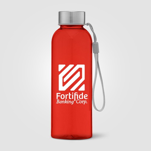 Skye - Borraccia in rPET da 500 ml con cinturino da polso
