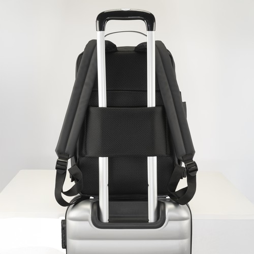 Laptop backpack (15) made of water resistant soft PU
