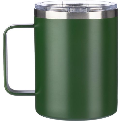 Mug double paroi en acier inoxydable Renate Mug double paroi en acier inoxydable Renate