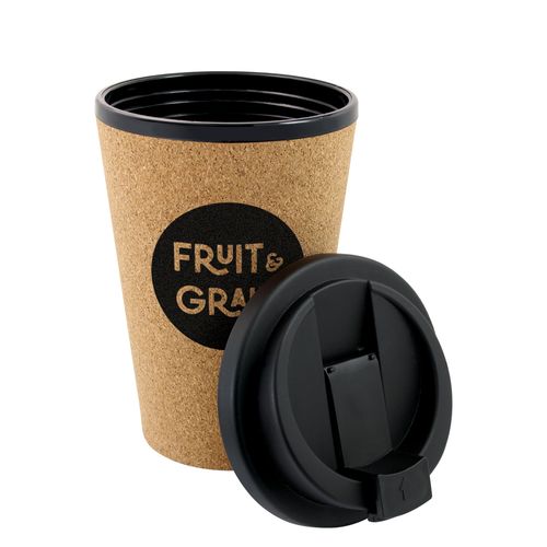 Cork Double Wall Travel Mug (350ml) Cork Double Wall Travel Mug (350ml)