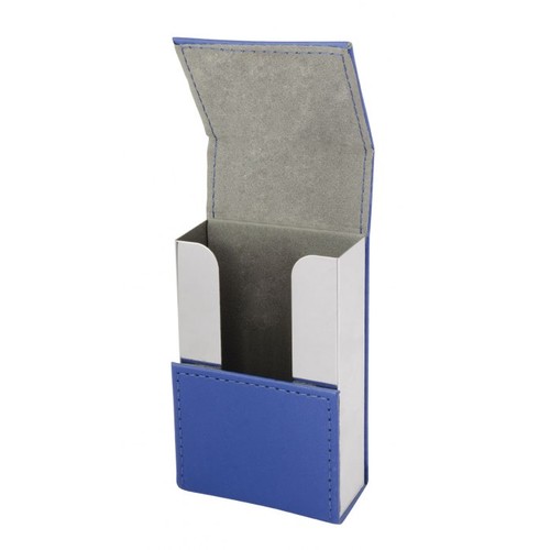 POCKET CIGARETTES CASE PU BLUE