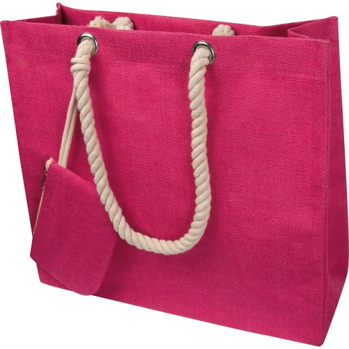 Sac de jute avec cordon