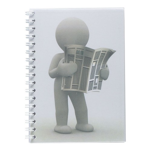 A6 SPIRAL BLOCK PP COVER SMOOTH COLOR CUSTOMIZABLE A6 SPIRAL BLOCK PP COVER SMOOTH COLOR CUSTOMIZABLE