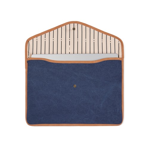 VINGA Bosler GRS recycled canvas 16" laptop sleeve VINGA Bosler GRS recycled canvas 16" laptop sleeve