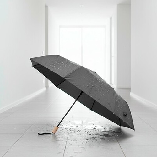Parapluie coupe-vent en RPET, manuel, pliable | Uksan Parapluie coupe-vent en RPET, manuel, pliable | Uksan