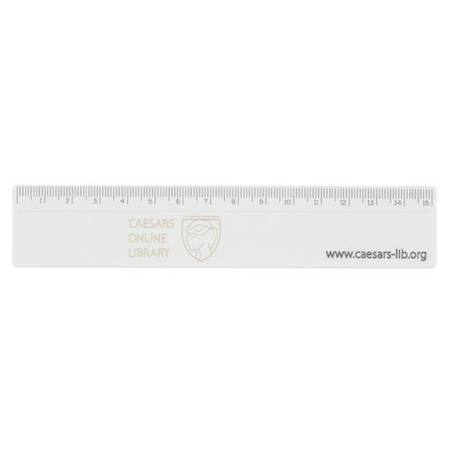 Plastic Ruler 15cm - recycled Plastic Ruler 15cm - recycled