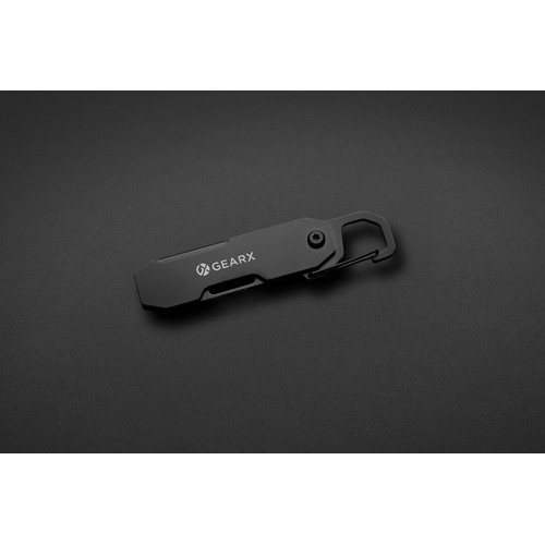 Herramienta EDC plegable Gear X con mosquetón Herramienta EDC plegable Gear X con mosquetón