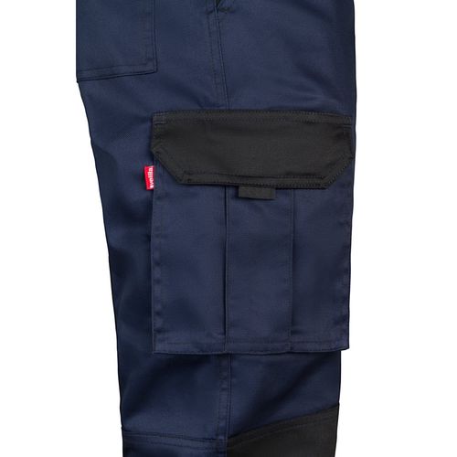 VL NJORD. Two-tone multi-pocket twill trousers (240 g/m²), in cotton (35%) and polyester (65%) VL NJORD. Two-tone multi-pocket twill trousers (240 g/m²), in cotton (35%) and polyester (65%)