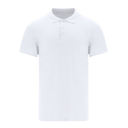 Adult White Polo Shirt Chaplin