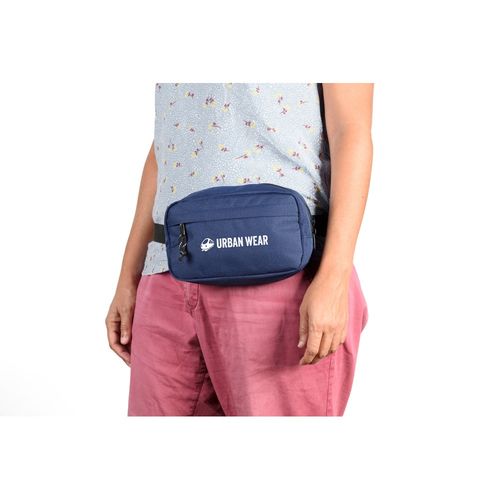 MYKONOS. Sac type "banane" en polyester recyclé 600D et doublure en polyester recyclé 210D MYKONOS. Sac type "banane" en polyester recyclé 600D et doublure en polyester recyclé 210D