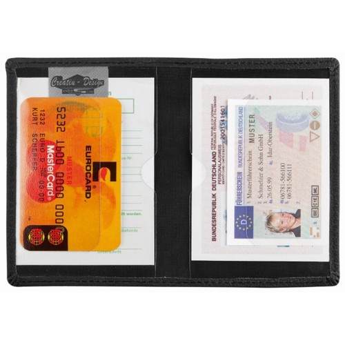 CreativDesign® Ausweistasche "175Select" schwarz