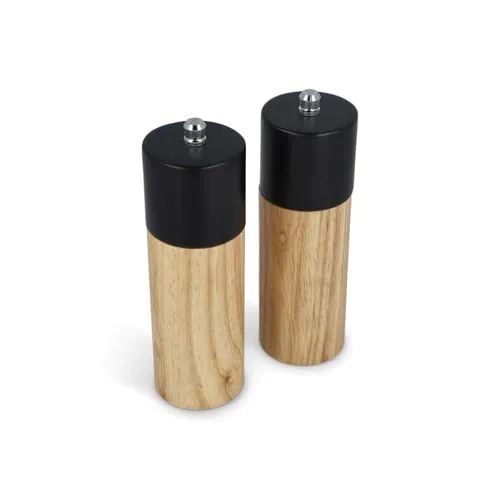 InSideOut Wooden Salt and Pepper Mill set InSideOut Wooden Salt and Pepper Mill set