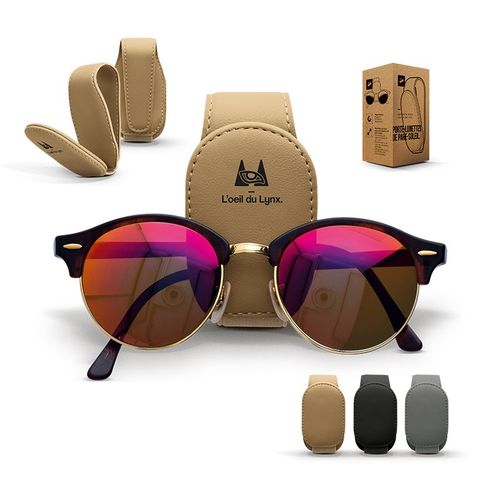 GLASSES HOLDER FOR SUN VISOR GLASSES HOLDER FOR SUN VISOR