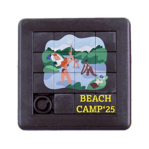 Sliding puzzle game rectangular