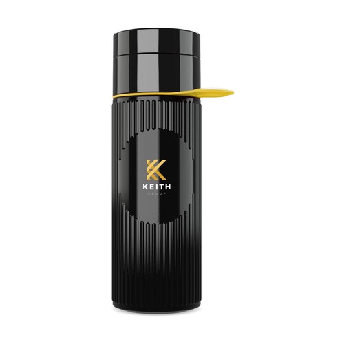 Join The Pipe Atlantis Ring Bottle Black 500 ml Join The Pipe Atlantis Ring Bottle Black 500 ml