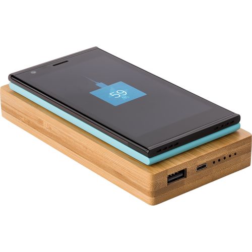 Bamboe powerbank Walter Bamboe powerbank Walter