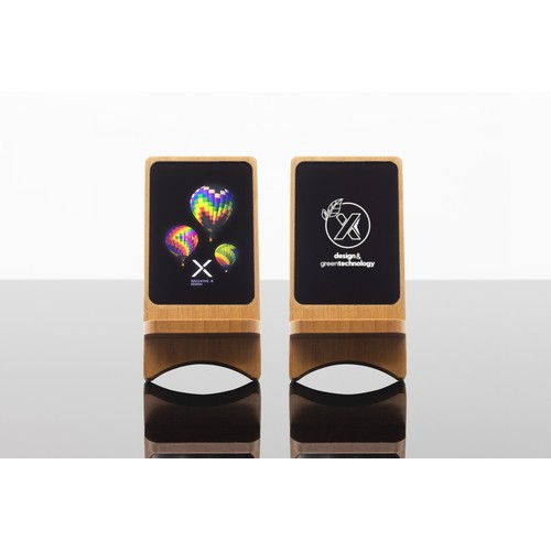 wireless charger 15W FSC® 100% Bamboo