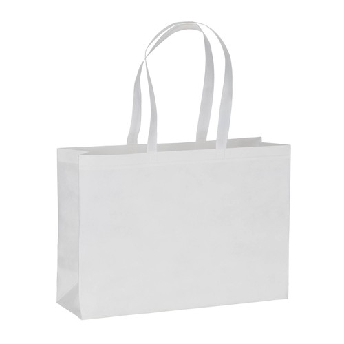 100 g/m2 recycled PET (TNT R-PET) heat-sealed shopper bag
