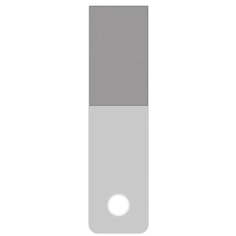 Clear plastic and metal USB key Shark
