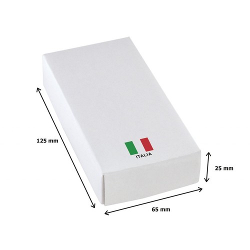 KEY CHAIN ITALIAN FLAG HOLLOW 25 mm KEY CHAIN ITALIAN FLAG HOLLOW 25 mm