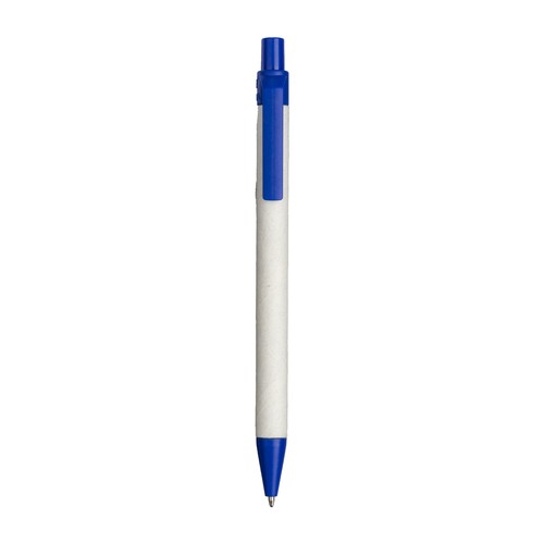 Stylo à bille en papier recyclé avec détails en PLA coloré Stylo à bille en papier recyclé avec détails en PLA coloré
