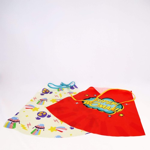 FUNDA DE SUPERHÉROE PERSONALIZABLE PARA NIÑOS