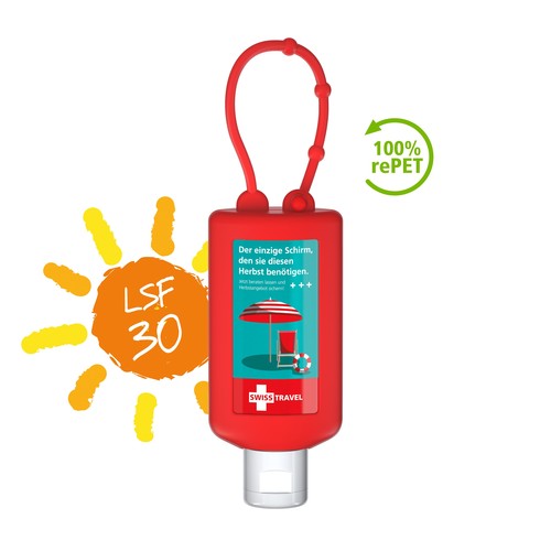 Sun Milk SPF 30, 50 ml Bumper (red), Body Label
