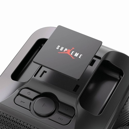 Singvibe RCS recycled plastic karaoke set with double mic Singvibe RCS recycled plastic karaoke set with double mic