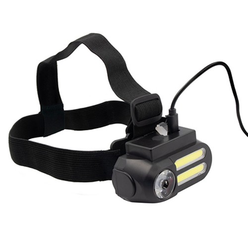 Head torch with LED and COB light | Chad