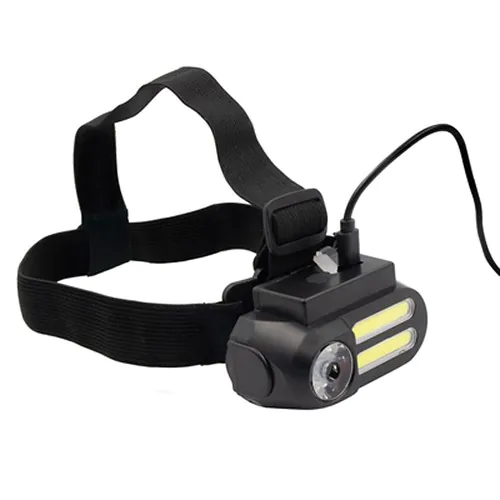 Head torch with LED and COB light | Chad