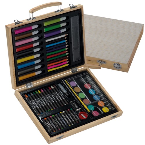 Big wooden painting set Maxi