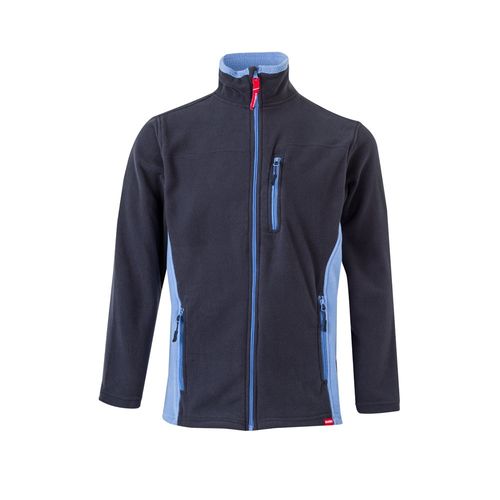 VL GERAS. Two-tone fleece jacket (220g/m²) in polyester (100%) VL GERAS. Two-tone fleece jacket (220g/m²) in polyester (100%)