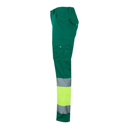 VL ZEUS. Pantalón elástico multibolsillos bicolor (240 g/m²), en algodón (46 %), EME (38 %) y poliéster (16 %) VL ZEUS. Pantalón elástico multibolsillos bicolor (240 g/m²), en algodón (46 %), EME (38 %) y poliéster (16 %)